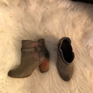 Grey booties